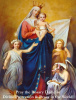 Pray the Rosary for Divine Protection Holy Card